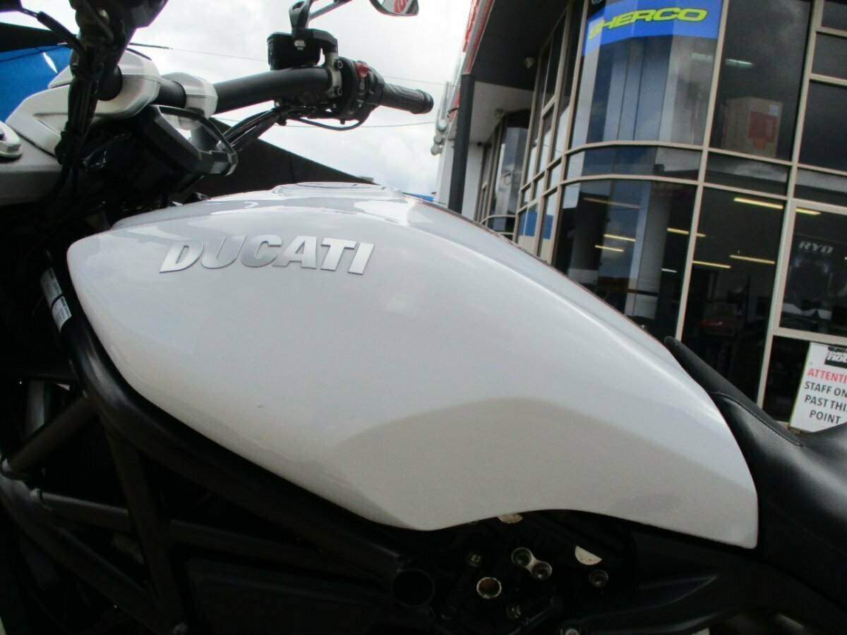 2019 DUCATI XDIAVEL S WHITE CRUISER