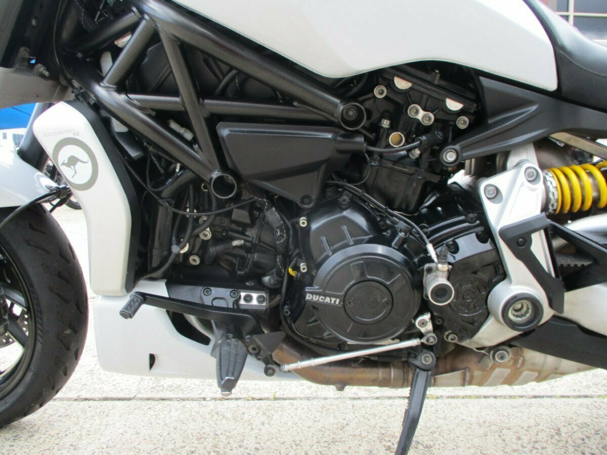 2019 DUCATI XDIAVEL S WHITE CRUISER