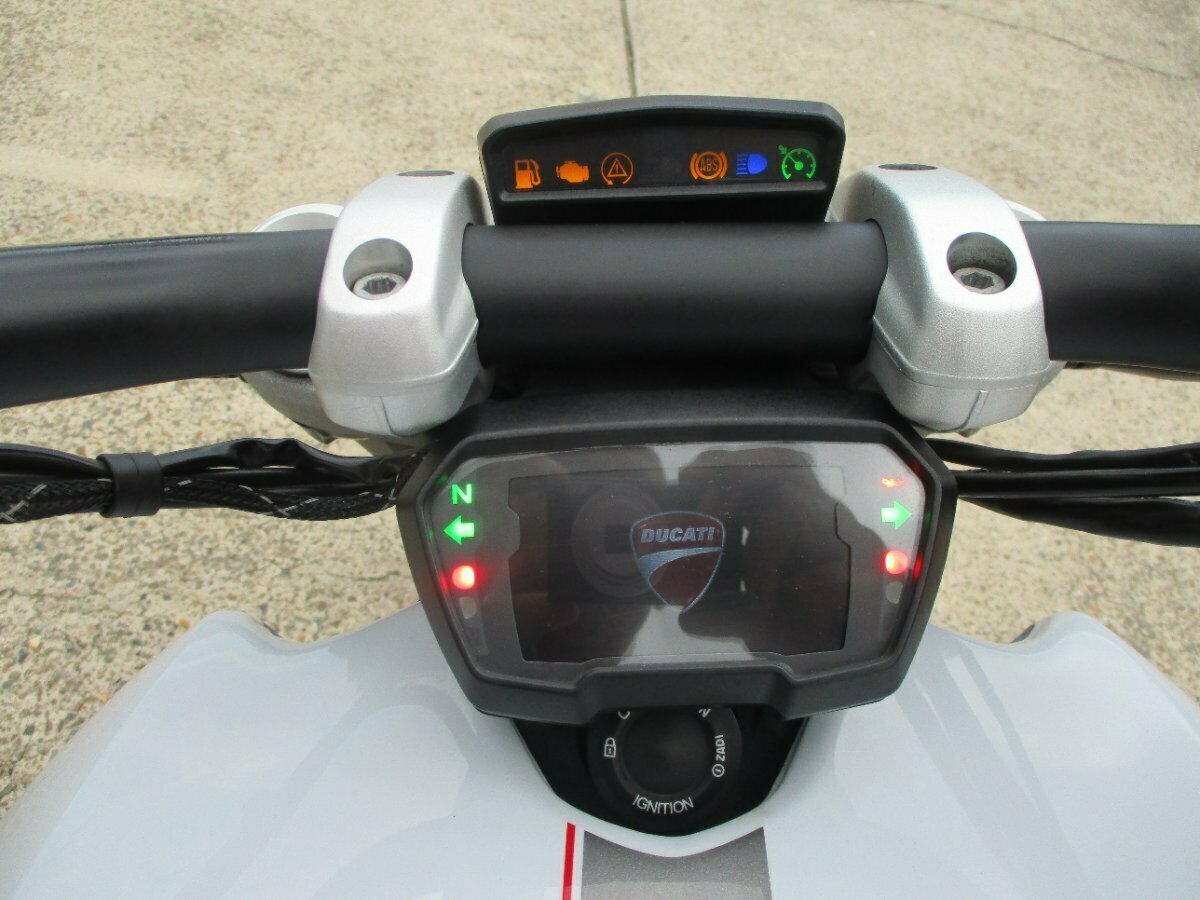 2019 DUCATI XDIAVEL S WHITE CRUISER