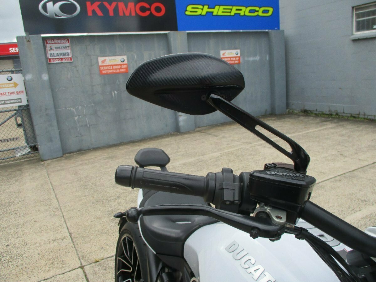 2019 DUCATI XDIAVEL S WHITE CRUISER