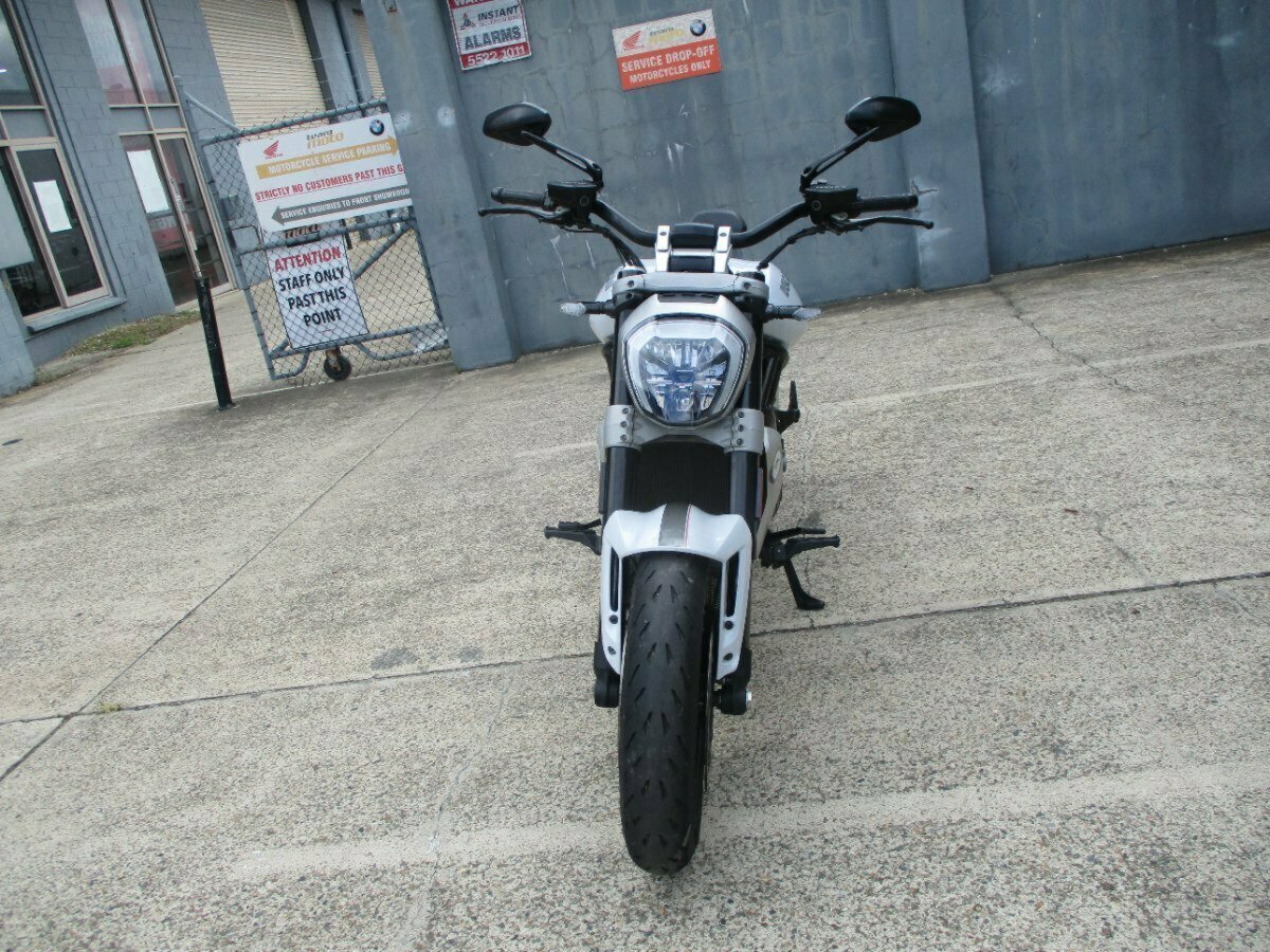 2019 DUCATI XDIAVEL S WHITE CRUISER