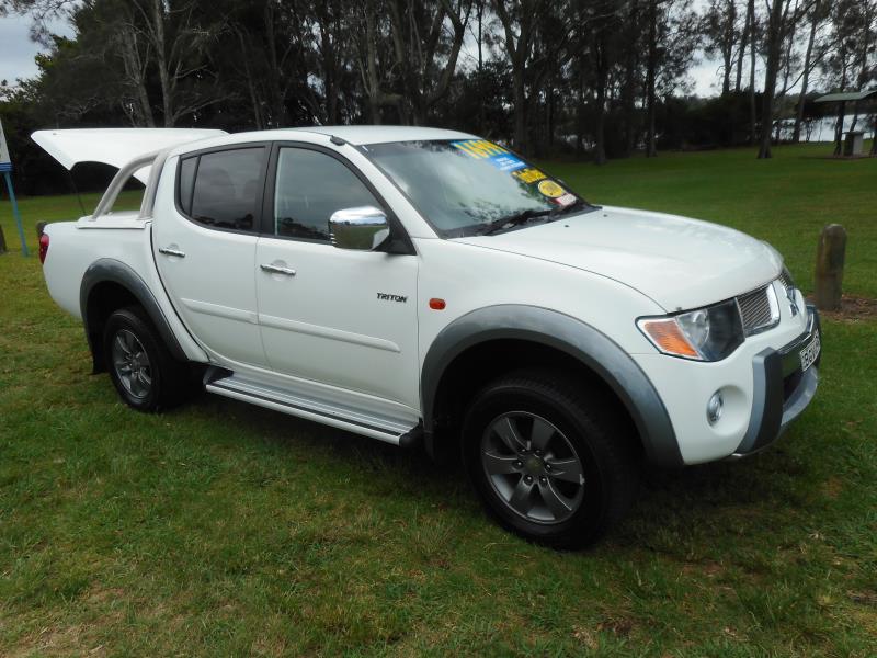 2008 MITSUBISHI TRITON ML MY08 5 SP MANUAL DOUBLE CAB UTILITY