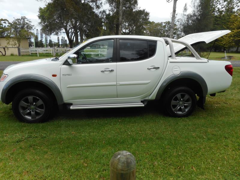 2008 MITSUBISHI TRITON ML MY08 5 SP MANUAL DOUBLE CAB UTILITY