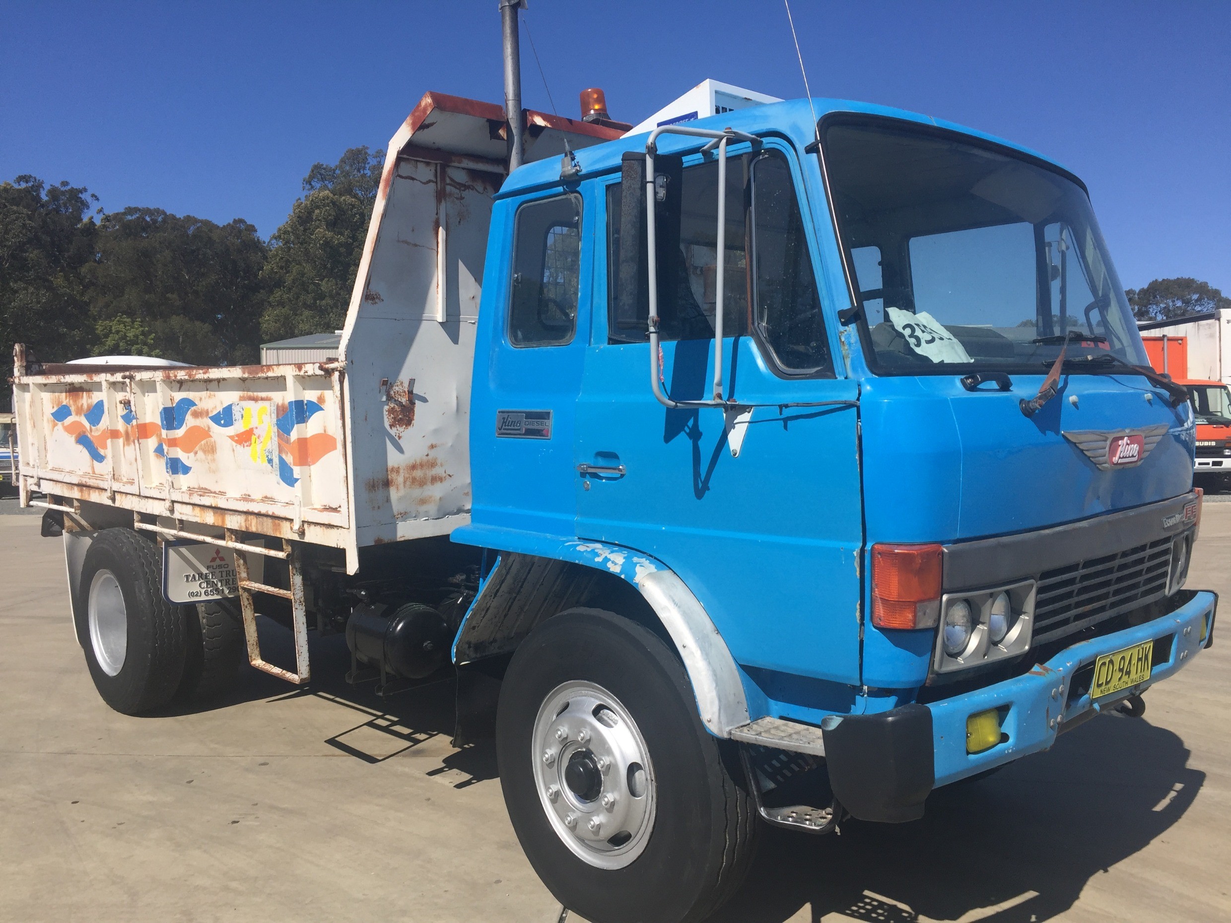 1991 HINO FF 172/173/177 AUTOMATIC TIPPER