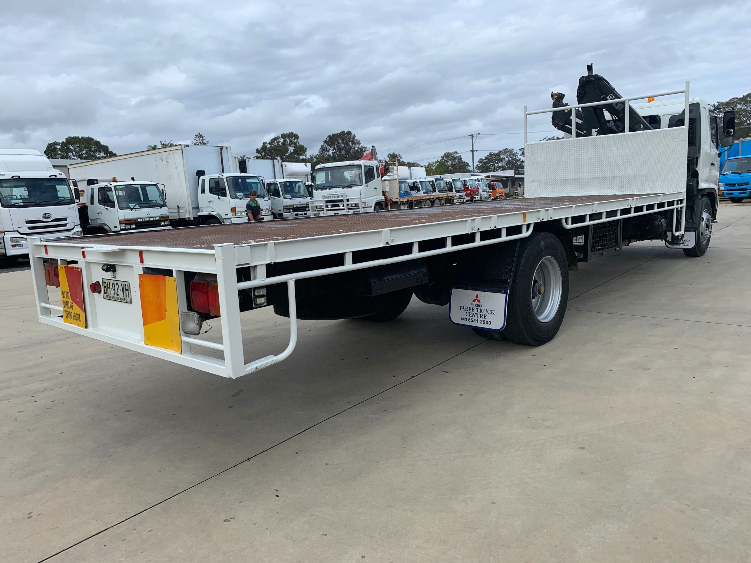 2004 HINO RANGER PRO 9 FG MANUAL CRANE TRUCK