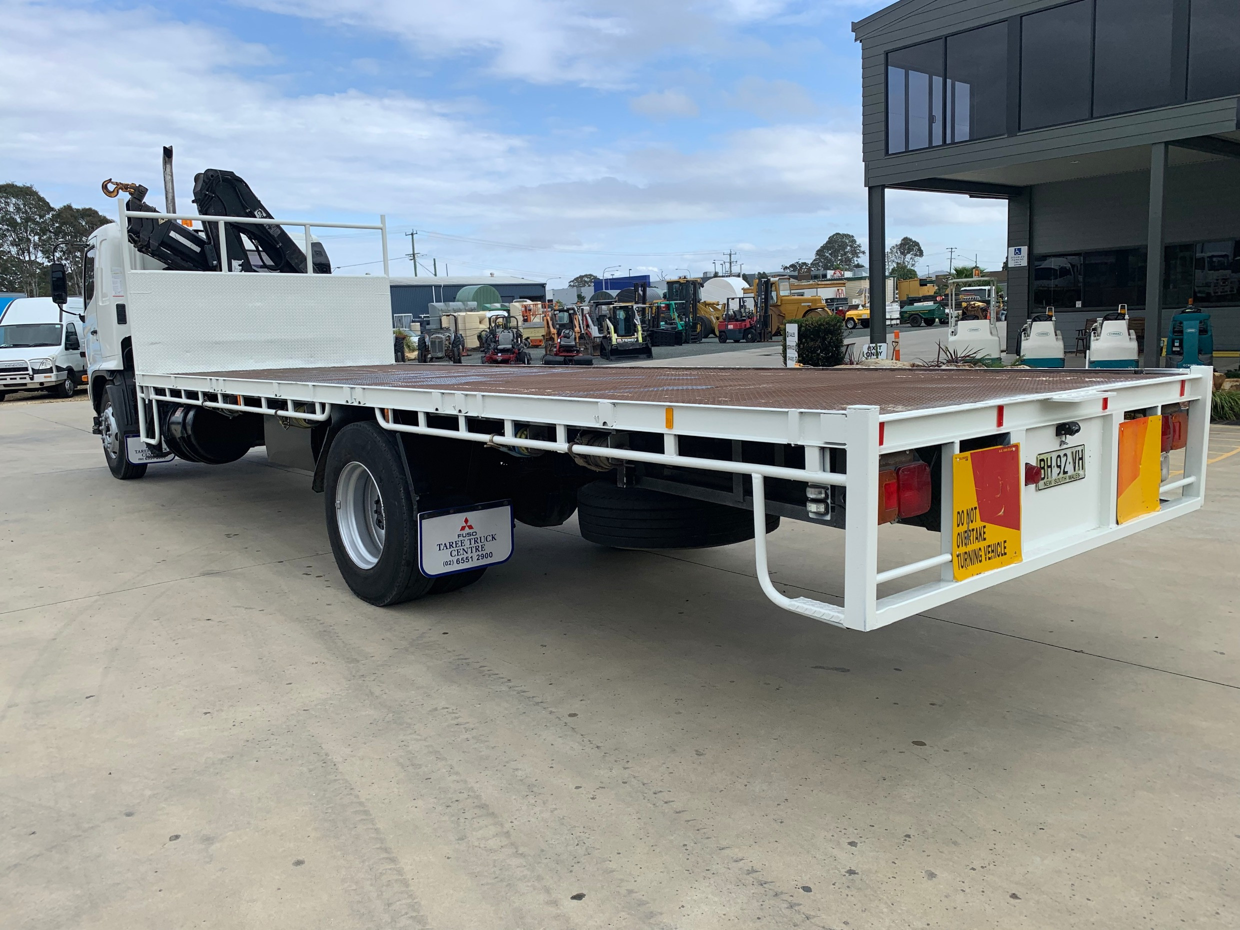 2004 HINO RANGER PRO 9 FG MANUAL CRANE TRUCK