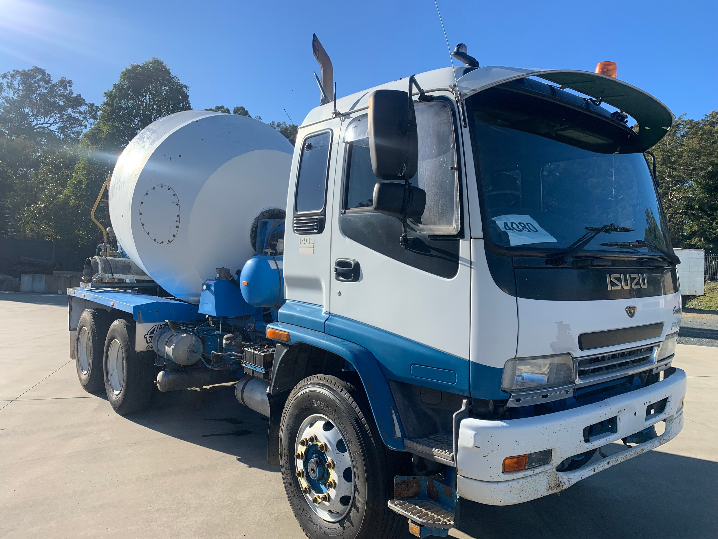 2007 ISUZU FVZ1400 AGITATOR TRUCK FVZ1400 MANUAL CONCRETE AGITATOR