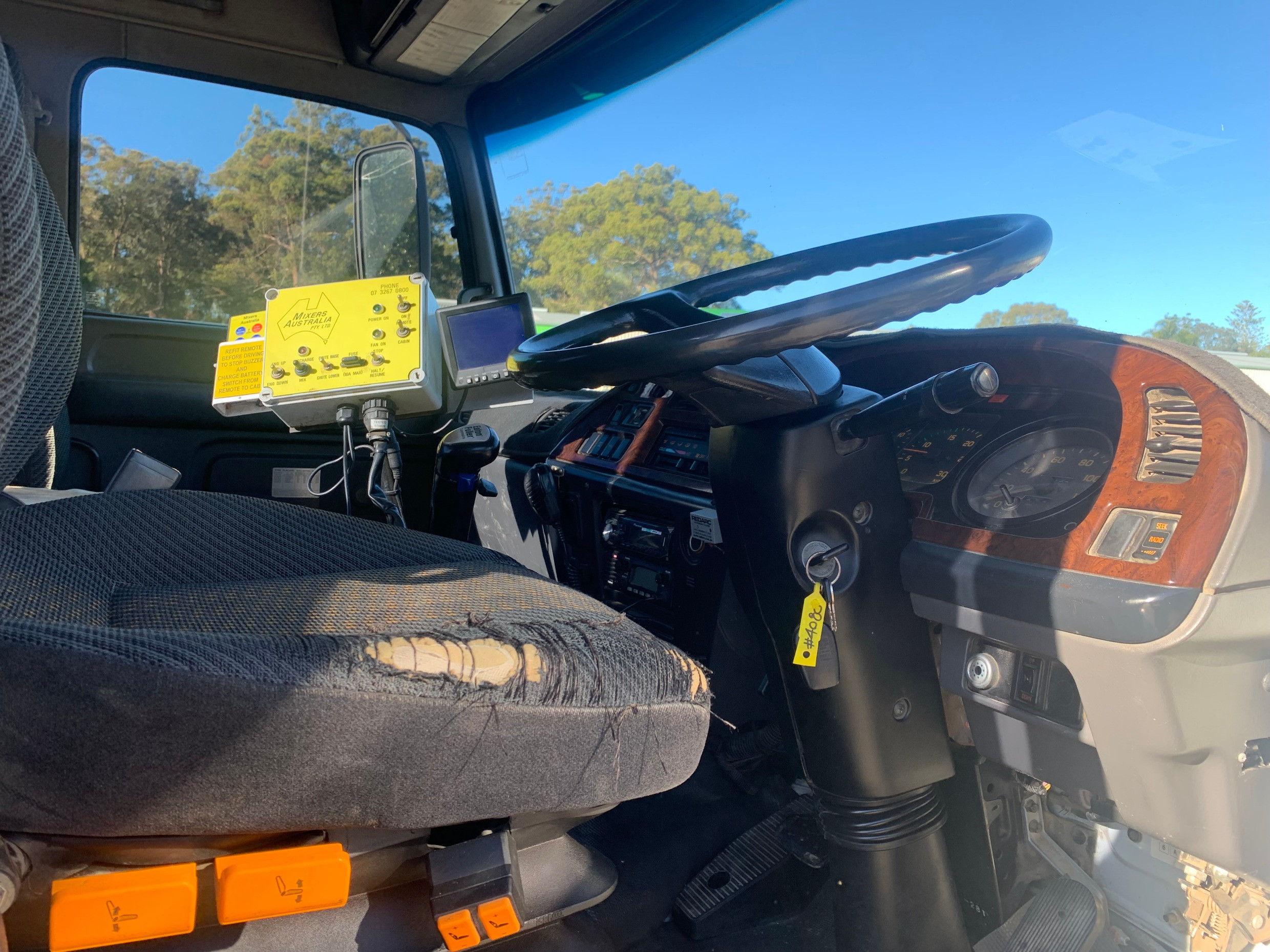 2007 ISUZU FVZ1400 AGITATOR TRUCK FVZ1400 MANUAL CONCRETE AGITATOR