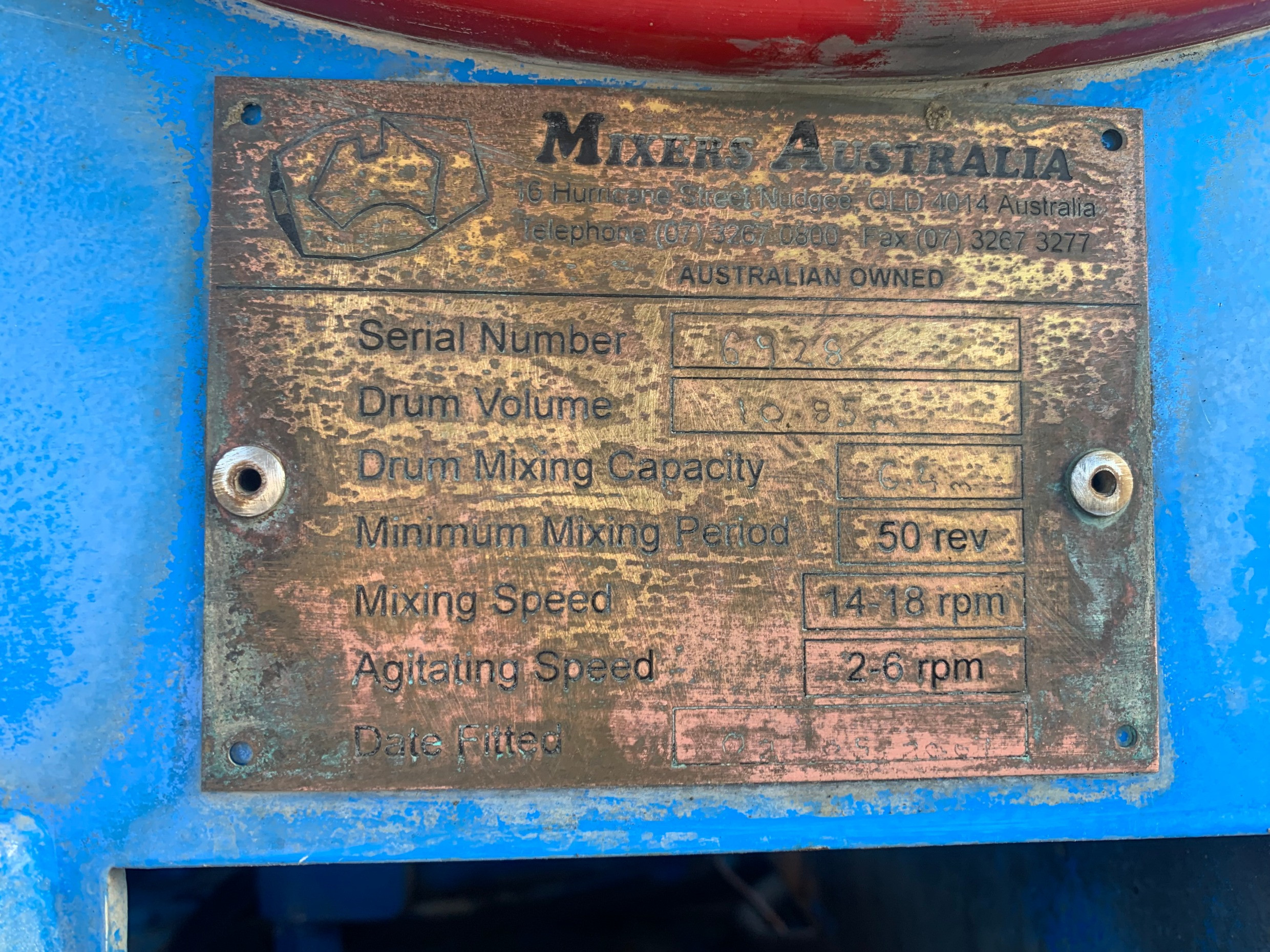 2007 ISUZU FVZ1400 AGITATOR TRUCK FVZ1400 MANUAL CONCRETE AGITATOR