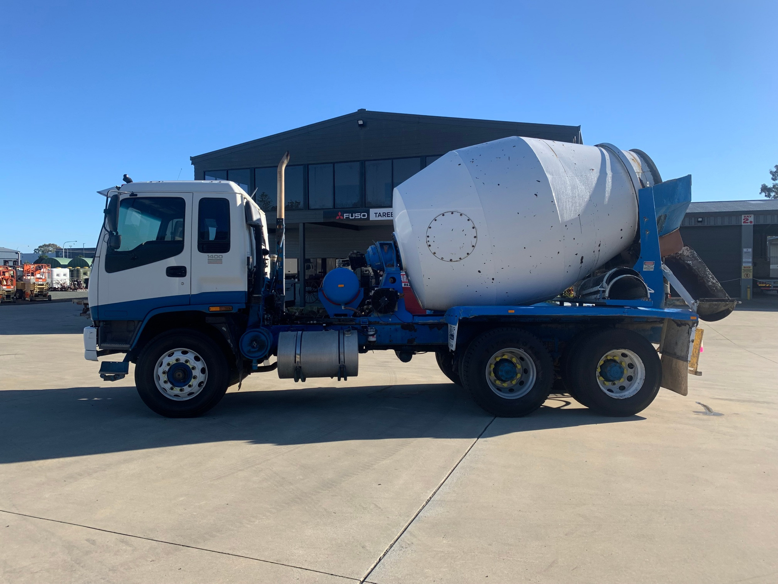 2007 ISUZU FVZ1400 AGITATOR TRUCK FVZ1400 MANUAL CONCRETE AGITATOR