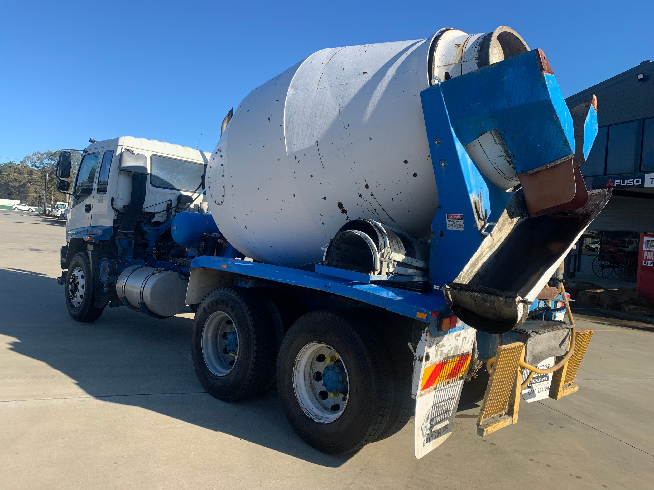 2007 ISUZU FVZ1400 AGITATOR TRUCK FVZ1400 MANUAL CONCRETE AGITATOR