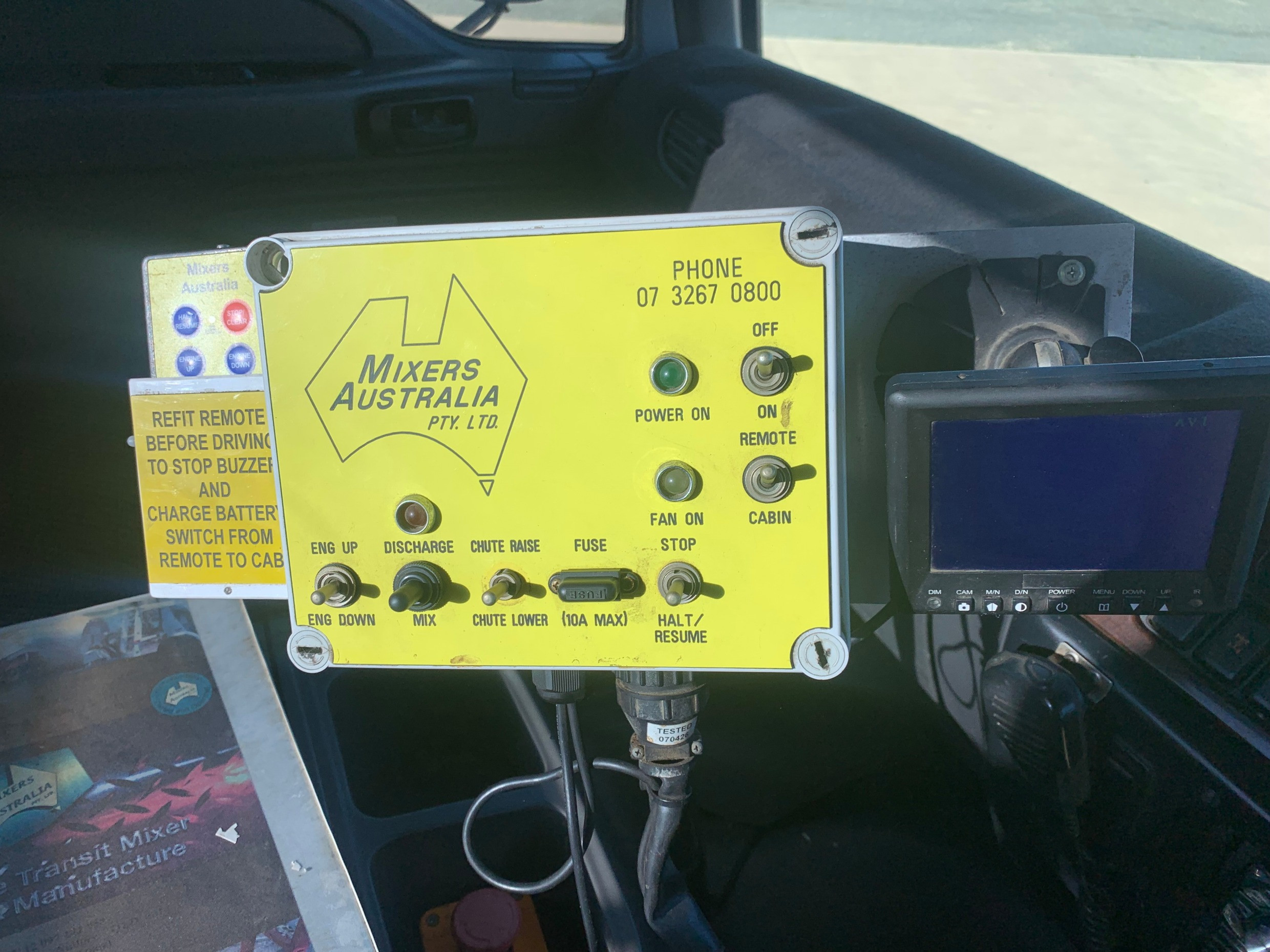 2007 ISUZU FVZ1400 AGITATOR TRUCK FVZ1400 MANUAL CONCRETE AGITATOR