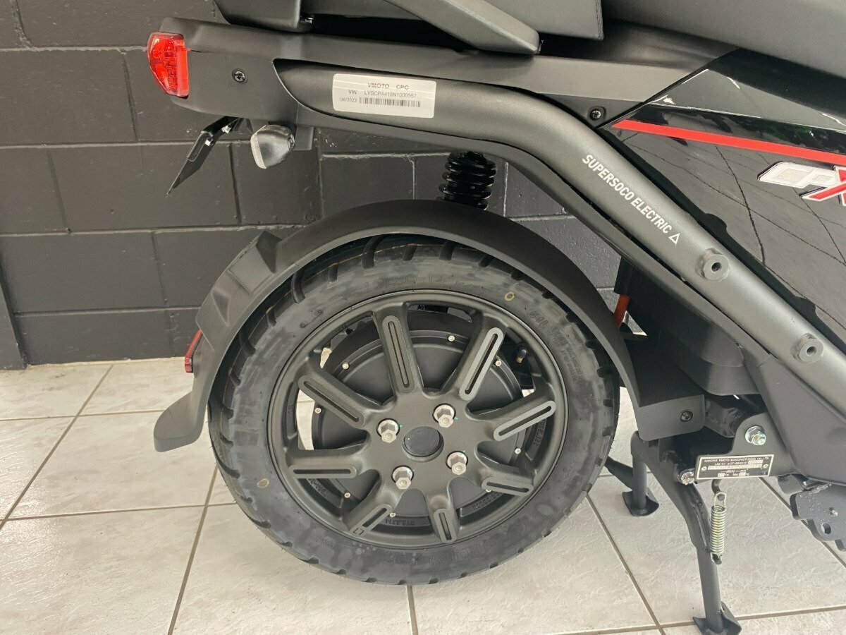 2022 SUPER SOCO CPX SCOOTER