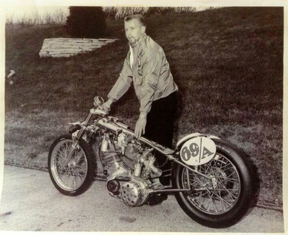 1965 VINCENT DRAG BIKE