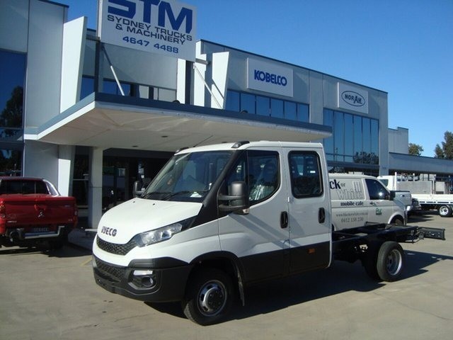 2016 IVECO DAILY 50C21 DUAL CAB TRUCK AUTOMATIC CAB CHASSIS