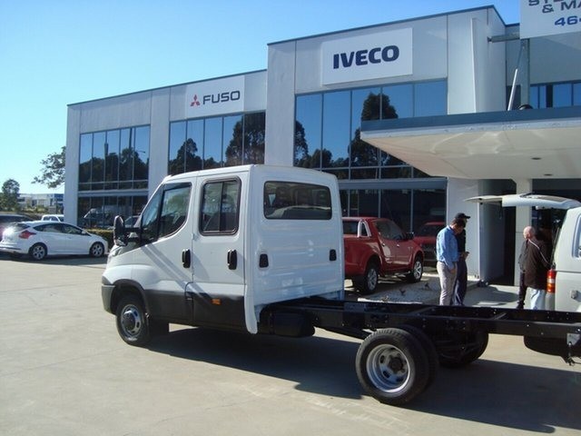 2016 IVECO DAILY 50C21 DUAL CAB TRUCK AUTOMATIC CAB CHASSIS