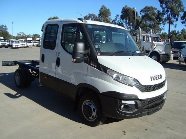 2016 IVECO DAILY 50C21 DUAL CAB TRUCK AUTOMATIC CAB CHASSIS