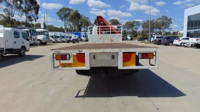 2013 MITSUBISHI FIGHTER TRUCK AUTOMATIC CRANE TRUCK