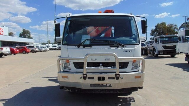 2013 MITSUBISHI FIGHTER TRUCK AUTOMATIC CRANE TRUCK