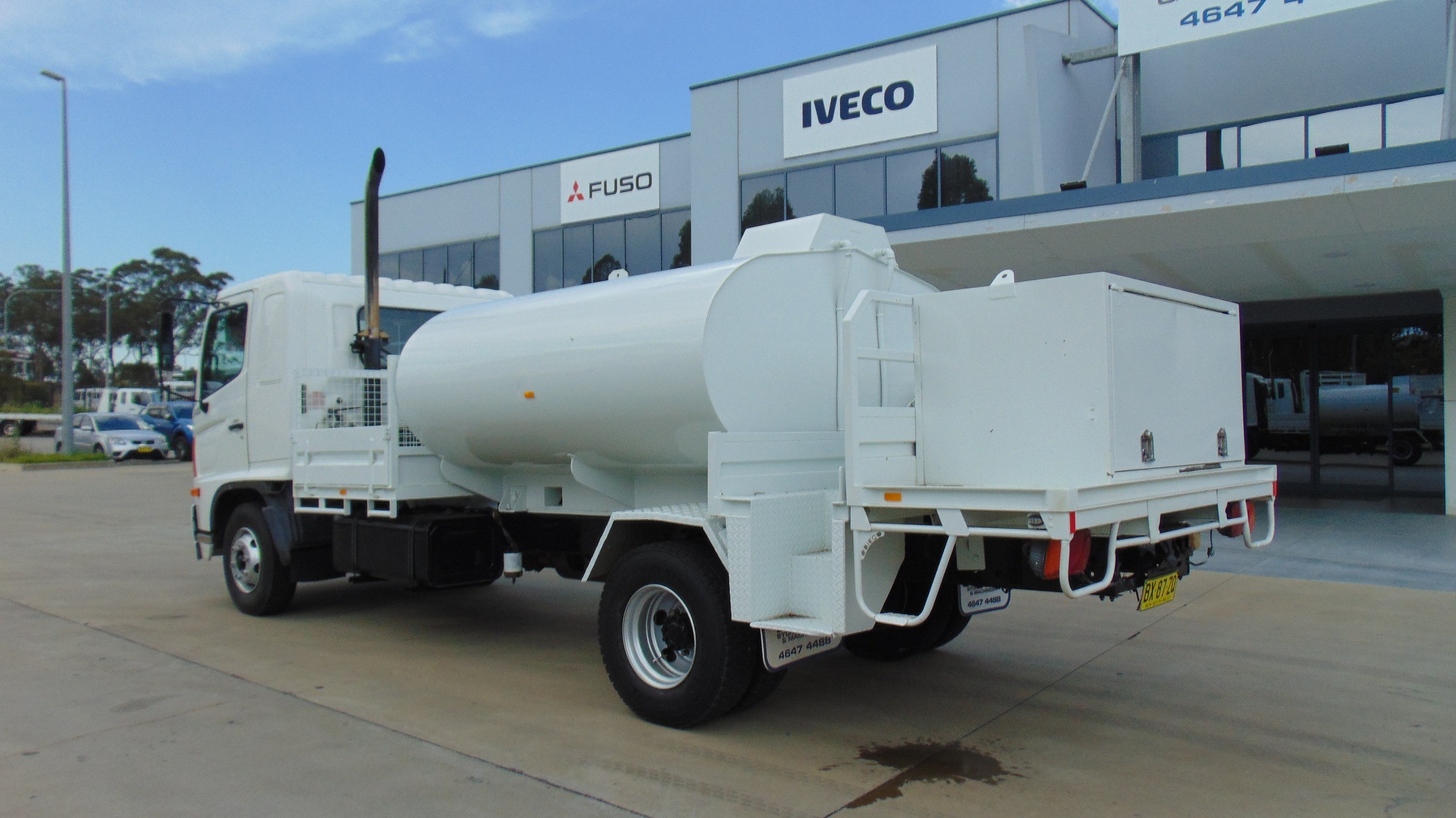 2007 HINO FD RANGER 6 FD1J TRUCK FUEL/LUBE TANKER