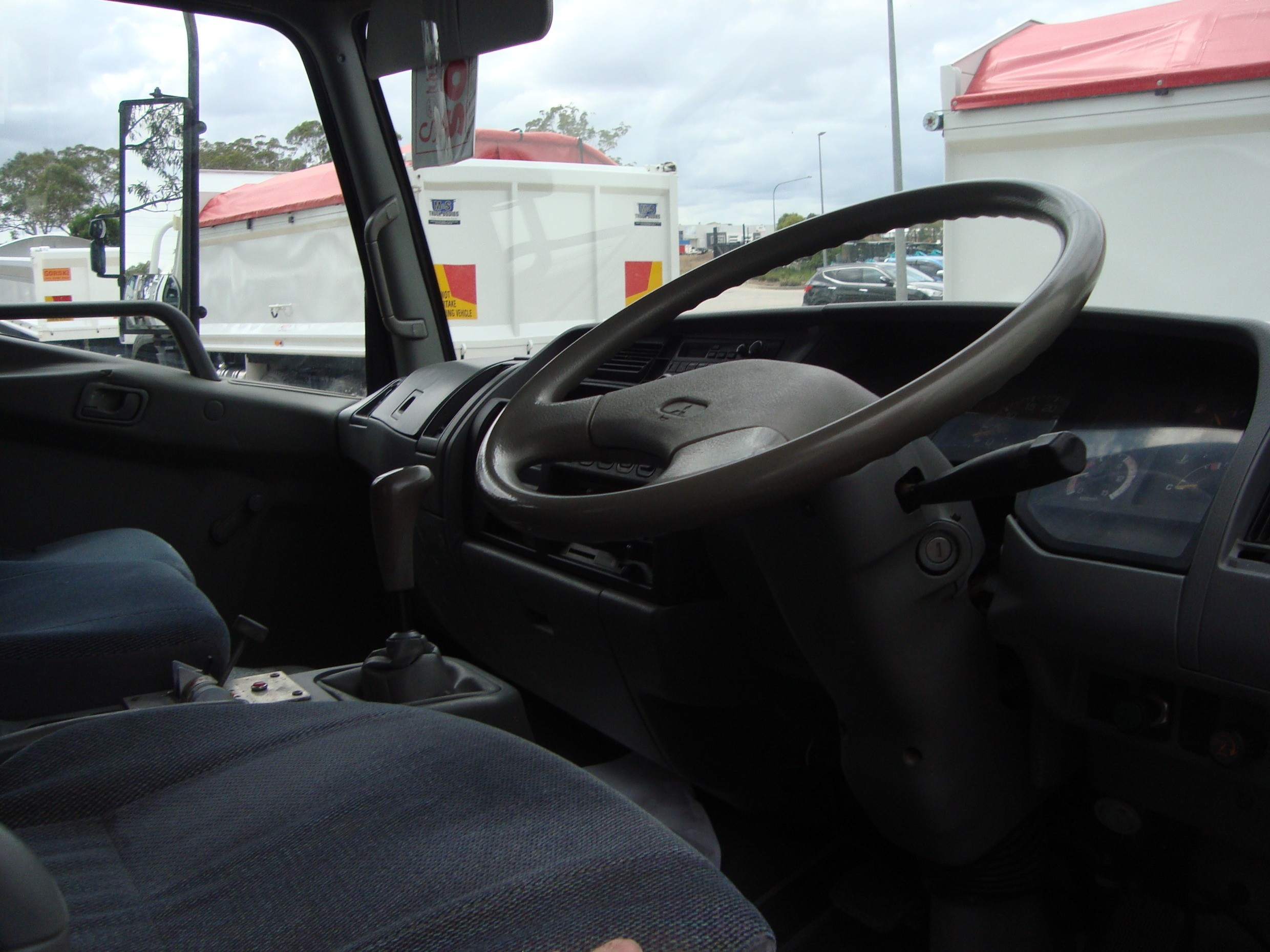 1997 MITSUBISHI FK618 TRUCK MANUAL TIPPER