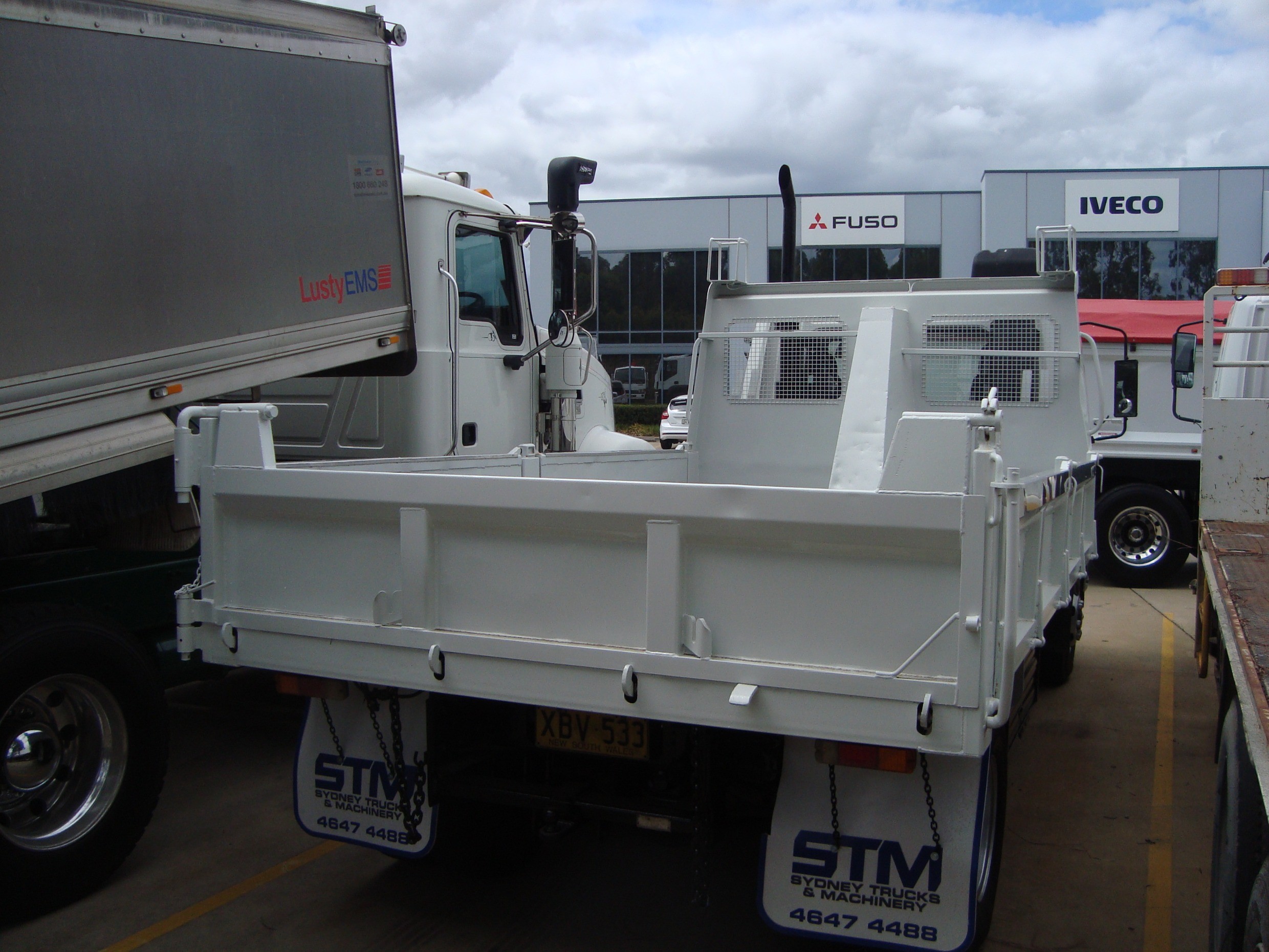 1997 MITSUBISHI FK618 TRUCK MANUAL TIPPER