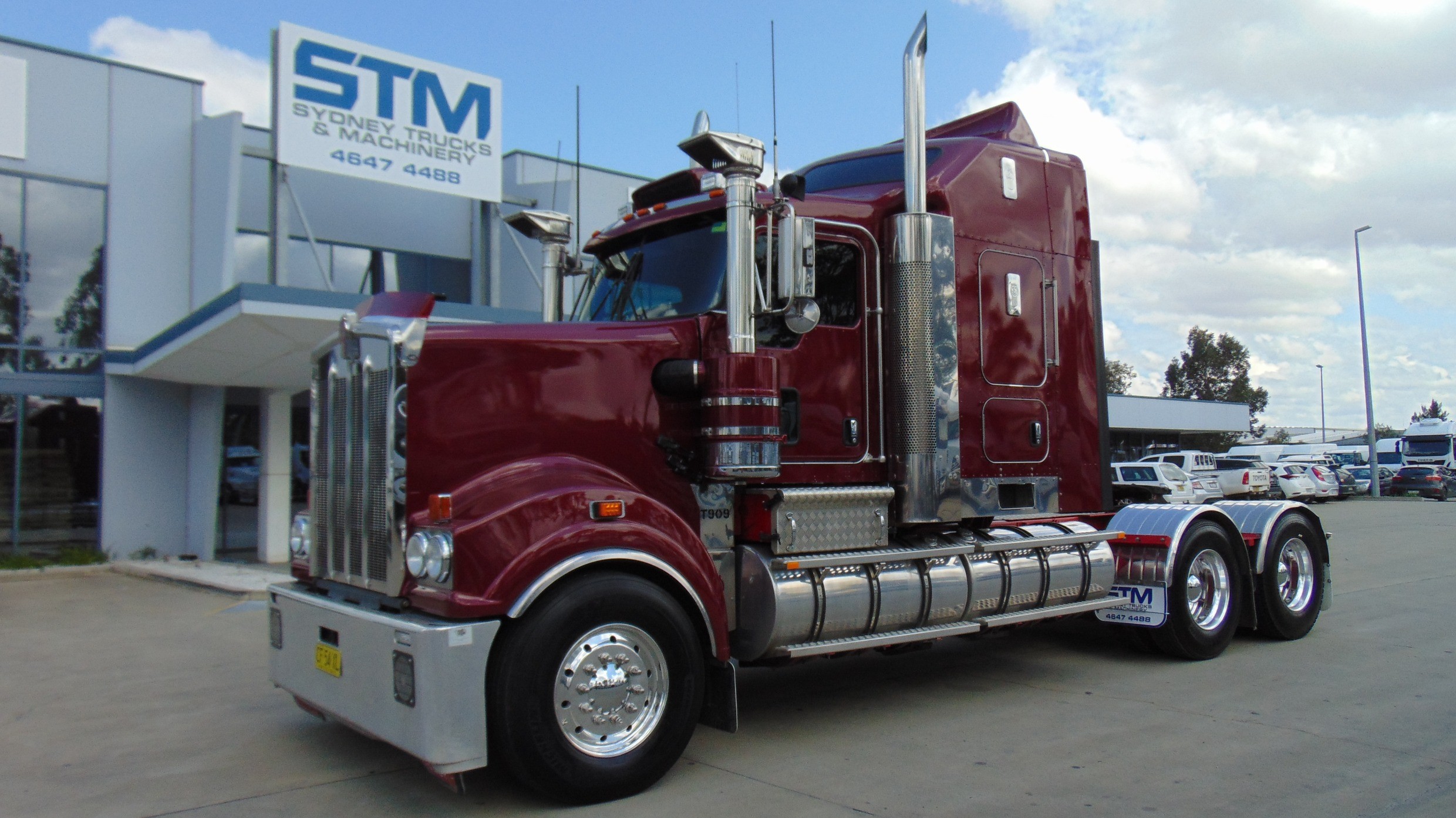 2012 KENWORTH T909 TRUCK MANUAL PRIMEMOVER