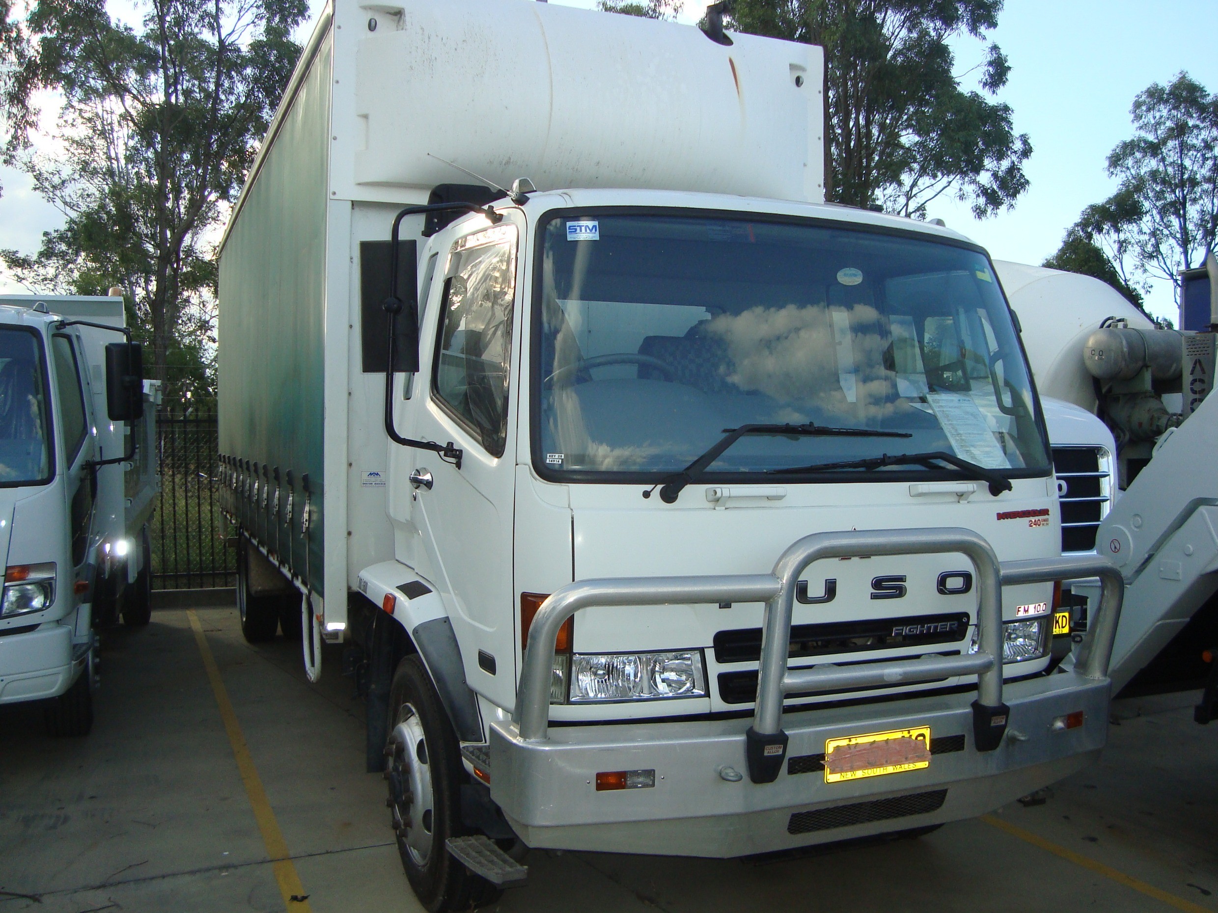 2007 FUSO FIGHTER 1627 FM67 TRUCK MANUAL CURTAINSIDER