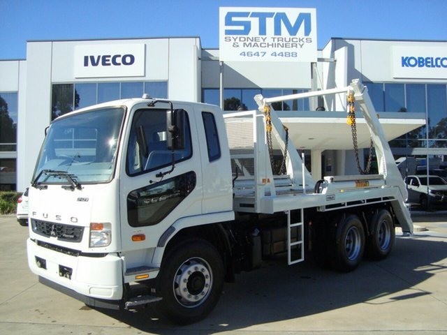 2018 FUSO FIGHTER 2427 FN62FK2RFAM TRUCK AUTOMATIC HOOKLIFT/BI FOLD