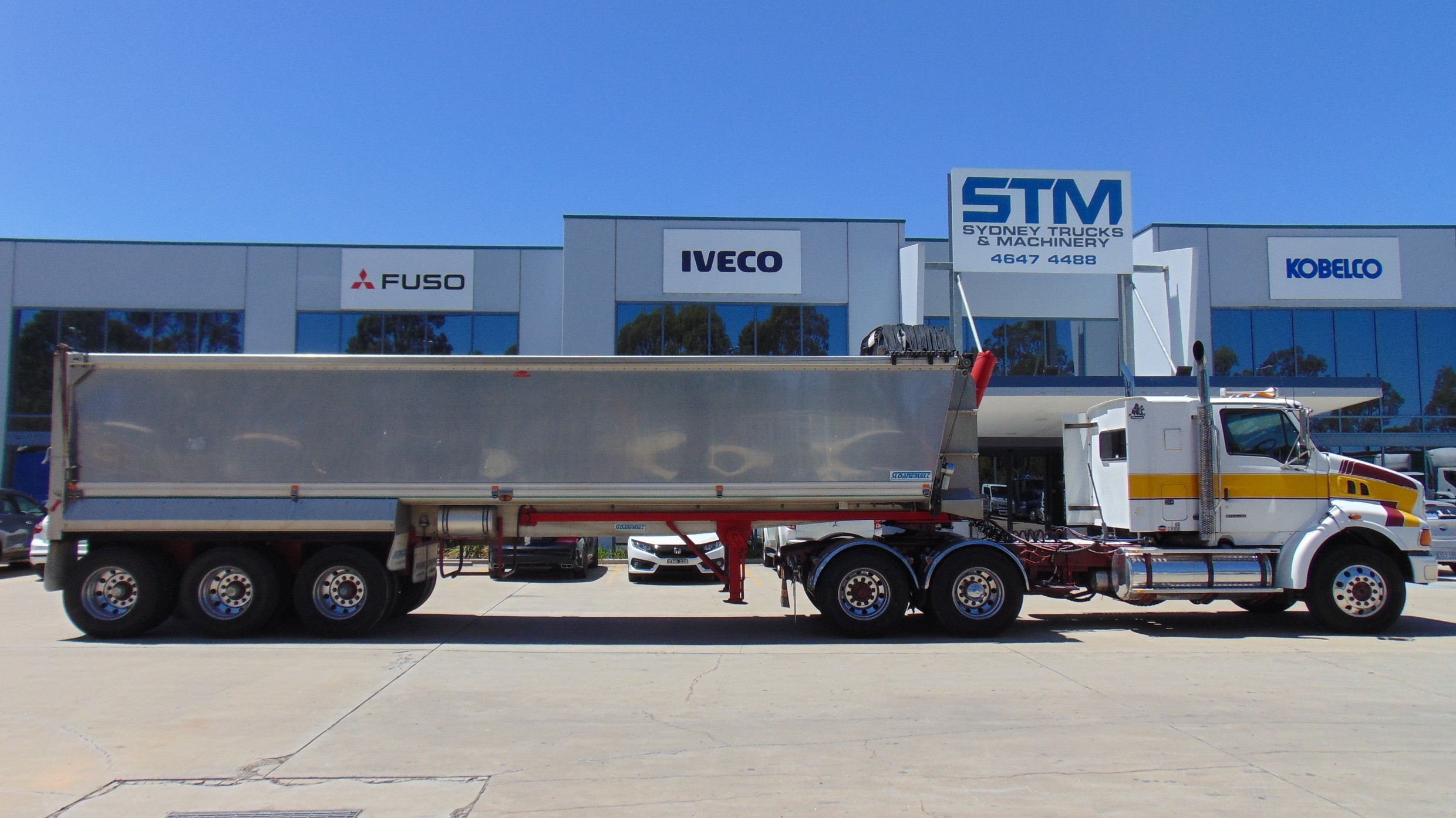 2007 SLOANEBUILT TIPPER TRAILER TRI AXLE TIPPER TRAILER
