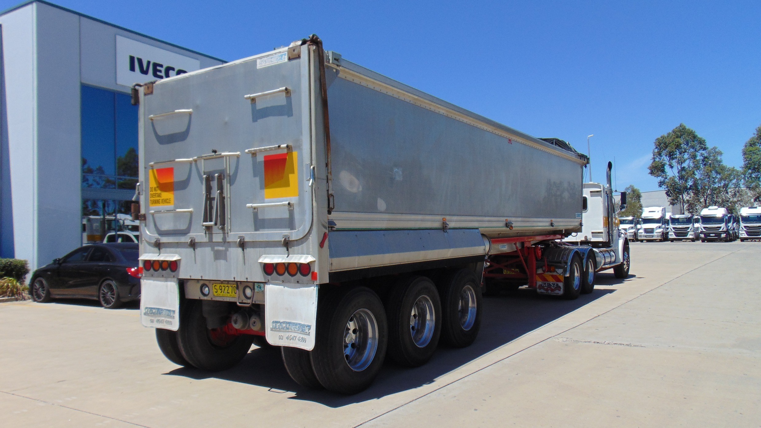 2007 SLOANEBUILT TIPPER TRAILER TRI AXLE TIPPER TRAILER
