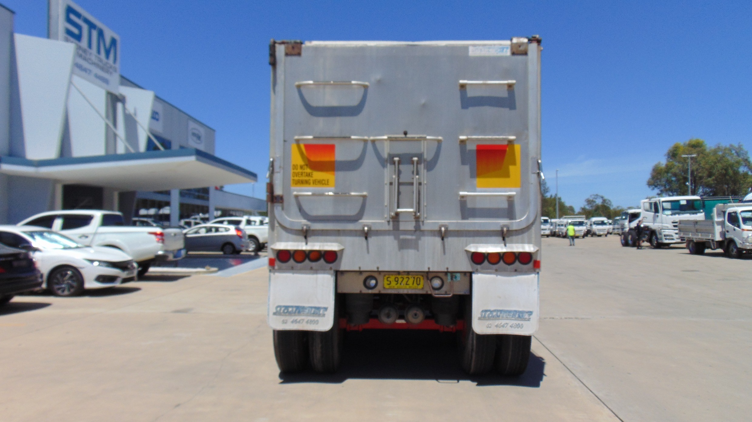 2007 SLOANEBUILT TIPPER TRAILER TRI AXLE TIPPER TRAILER