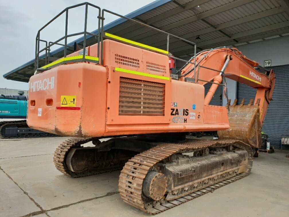 2007 HITACHI ZX470 ZAXIS AUTOMATIC 1D TRACK MOUNTED EXCAVATOR