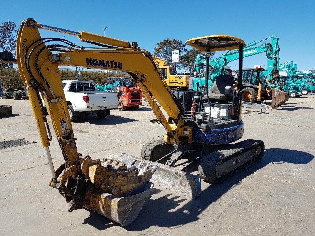 2013 KOMATSU PC35MR-3 MR-3 AUTOMATIC 1D TRACK MOUNTED EXCAVATOR