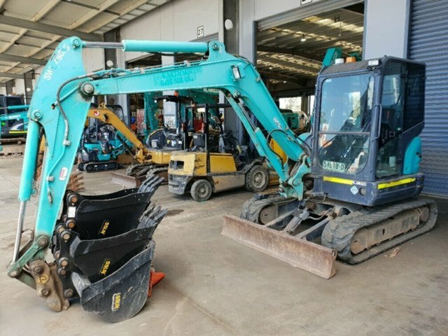 2012 KOBELCO SK55SRX -5 AUTOMATIC 1D TRACK MOUNTED EXCAVATOR