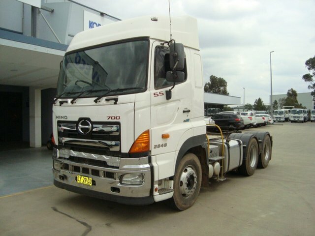 2008 HINO 700 SS MANUAL 2D PRIME MOVER