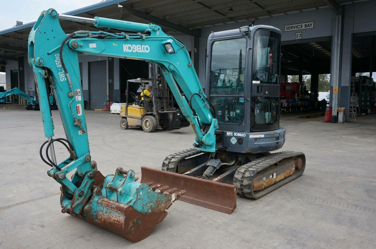 2014 KOBELCO SK35SR -5 AUTOMATIC 1D TRACK MOUNTED EXCAVATOR