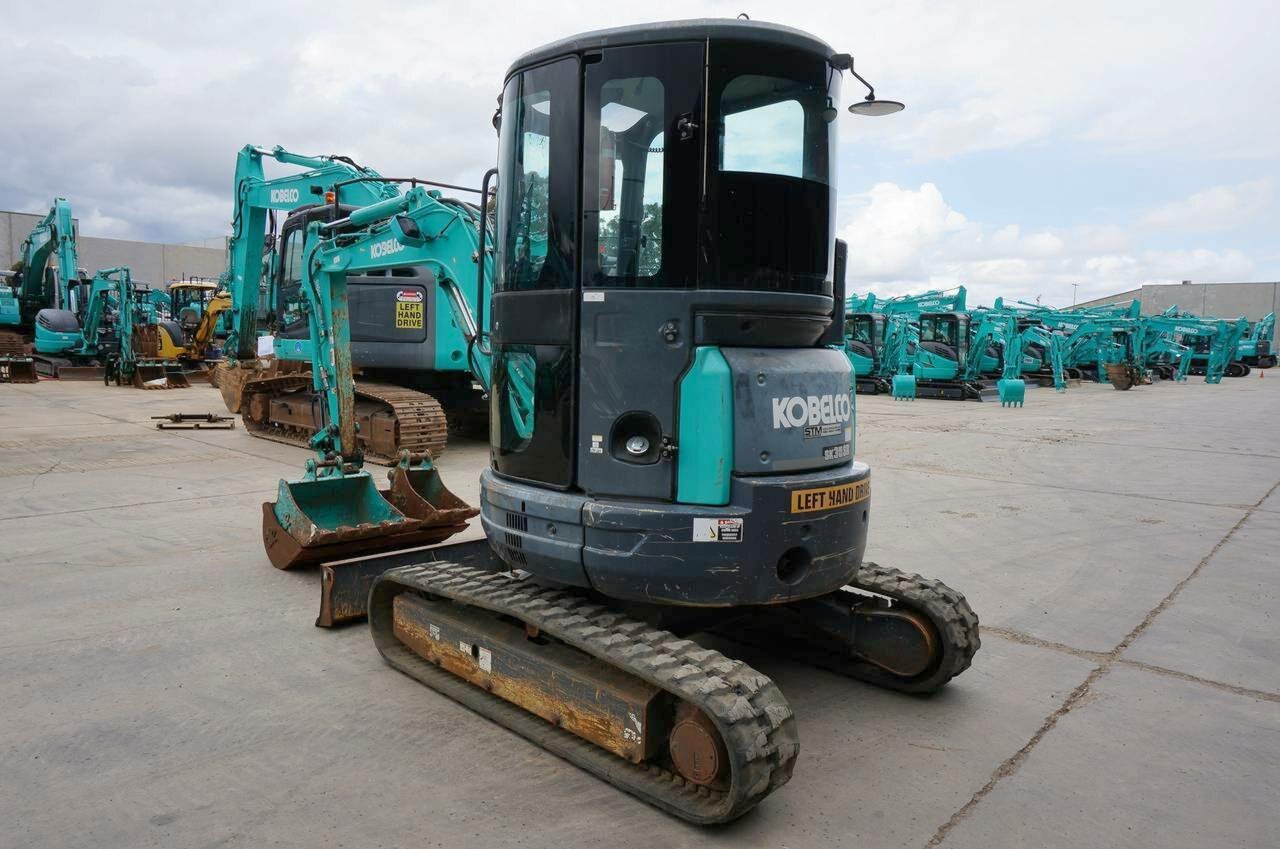 2014 KOBELCO SK35SR -5 AUTOMATIC 1D TRACK MOUNTED EXCAVATOR