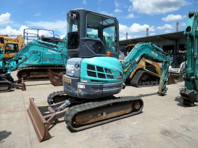 2014 KOBELCO SK35SR -5 AUTOMATIC 1D TRACK MOUNTED EXCAVATOR