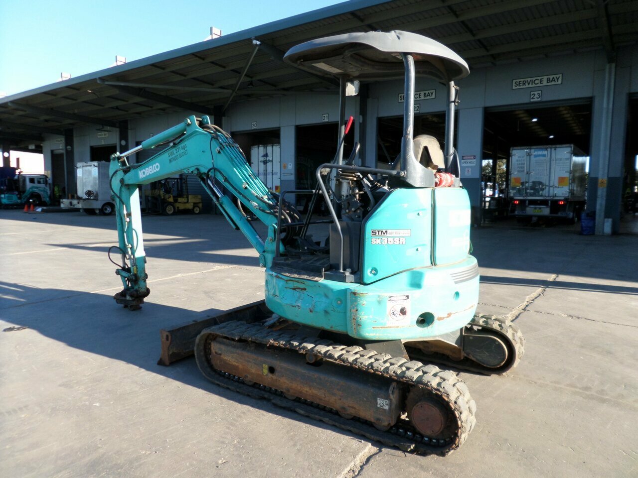 2015 KOBELCO SK35SR -6 AUTOMATIC 1D TRACK MOUNTED EXCAVATOR