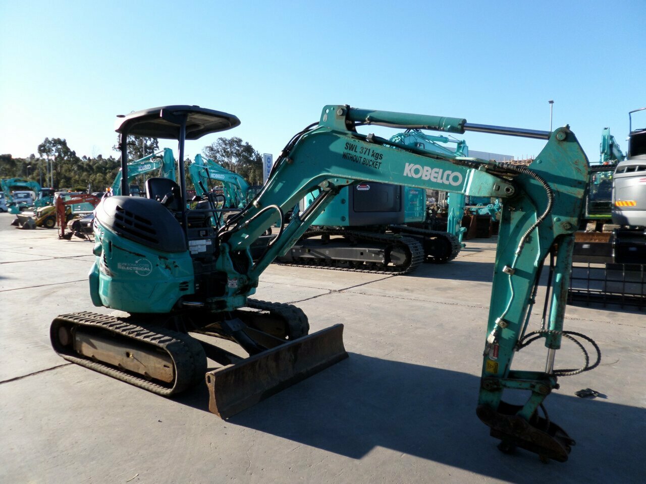 2015 KOBELCO SK35SR -6 AUTOMATIC 1D TRACK MOUNTED EXCAVATOR
