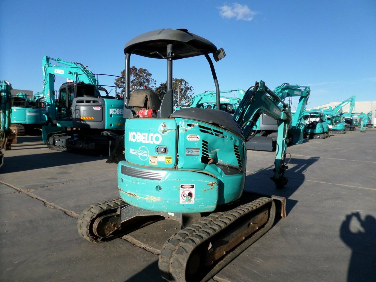 2015 KOBELCO SK35SR -6 AUTOMATIC 1D TRACK MOUNTED EXCAVATOR