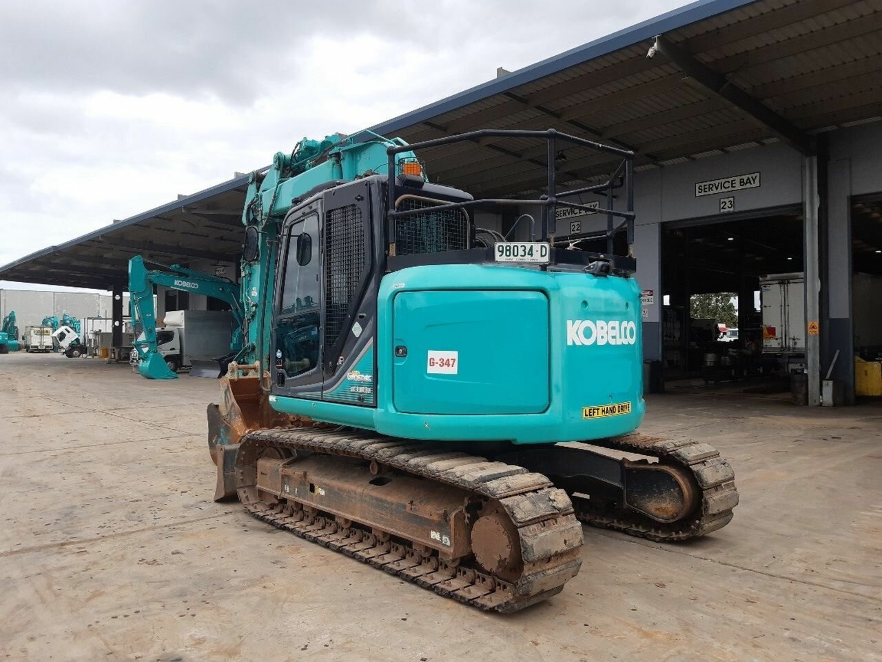 2016 KOBELCO SK135SR-3 OFFSET AUTOMATIC 1D TRACK MOUNTED EXCAVATOR