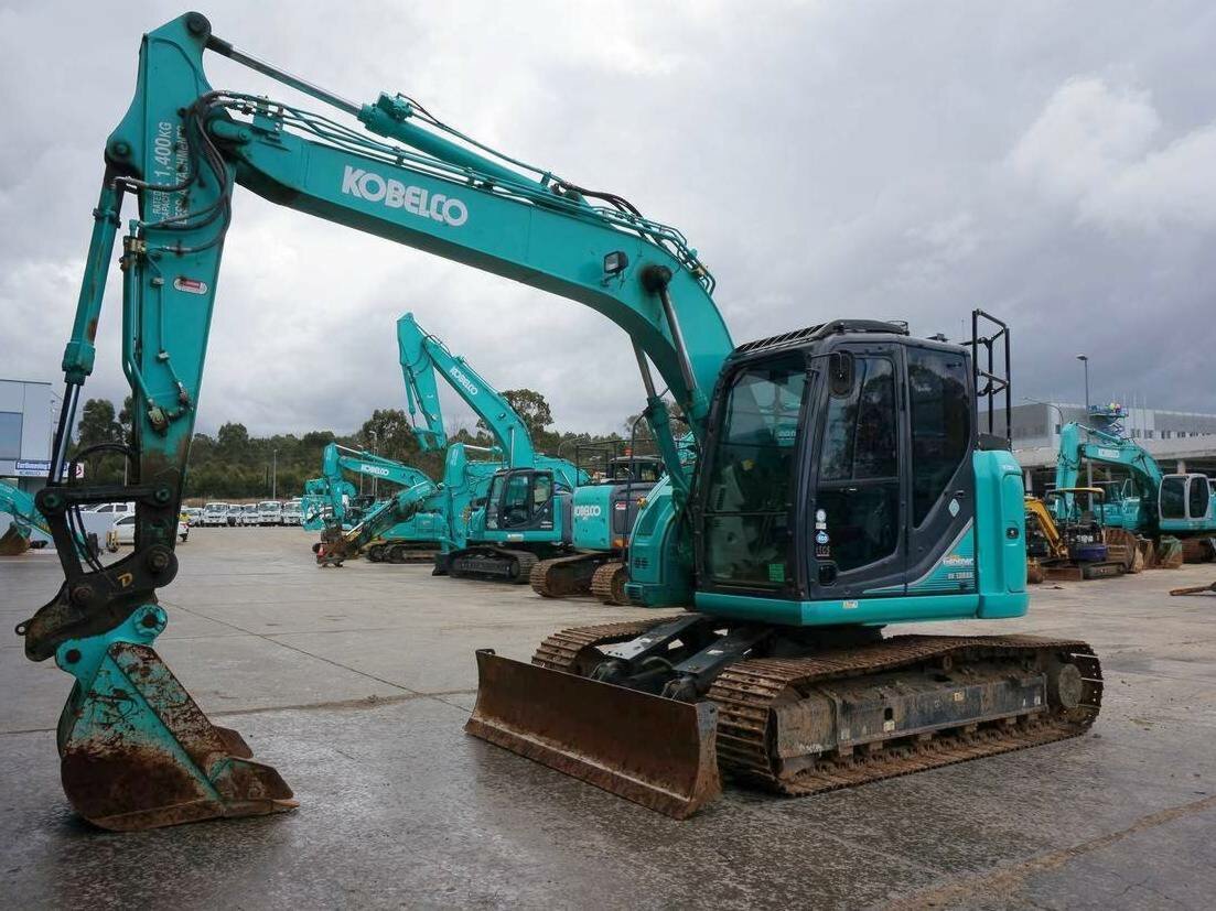 2018 KOBELCO SK135SR-3 MONO AUTOMATIC 1D TRACK MOUNTED EXCAVATOR