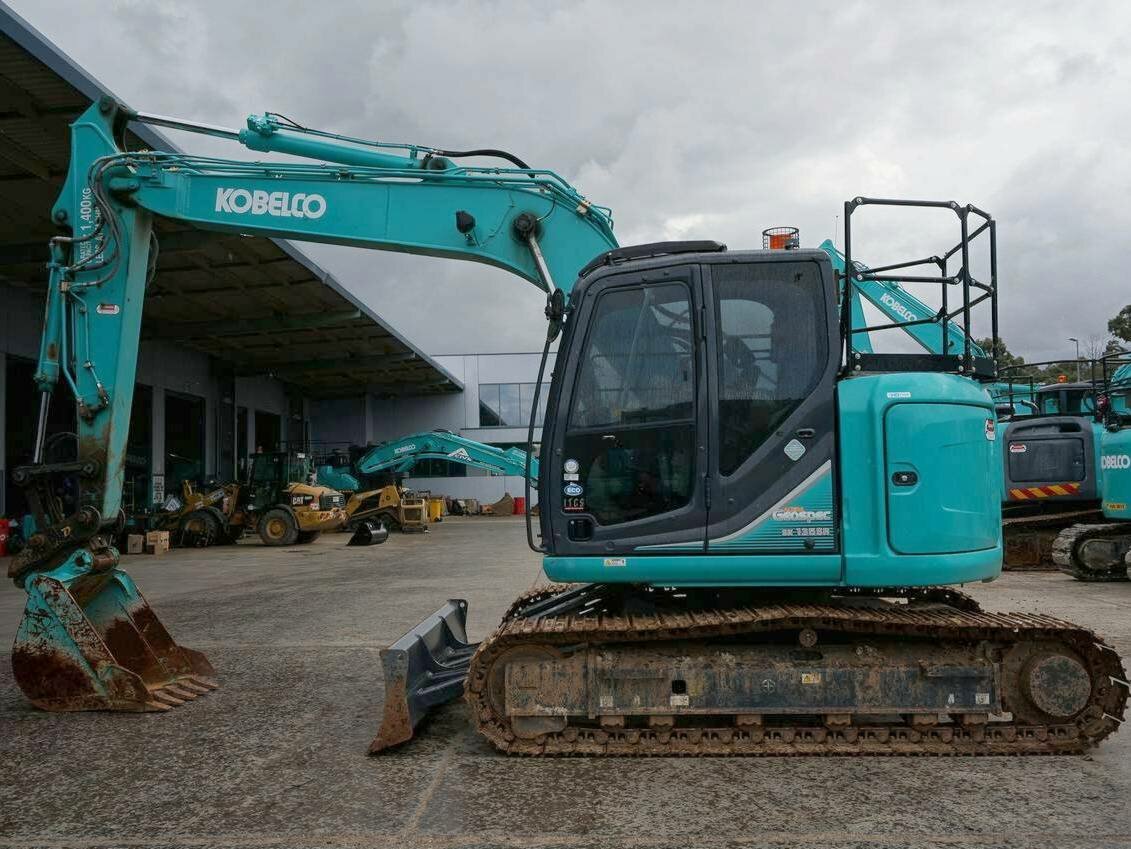 2018 KOBELCO SK135SR-3 MONO AUTOMATIC 1D TRACK MOUNTED EXCAVATOR