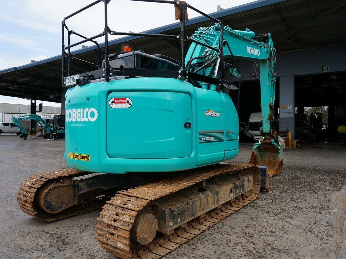 2018 KOBELCO SK135SR-3 MONO AUTOMATIC 1D TRACK MOUNTED EXCAVATOR