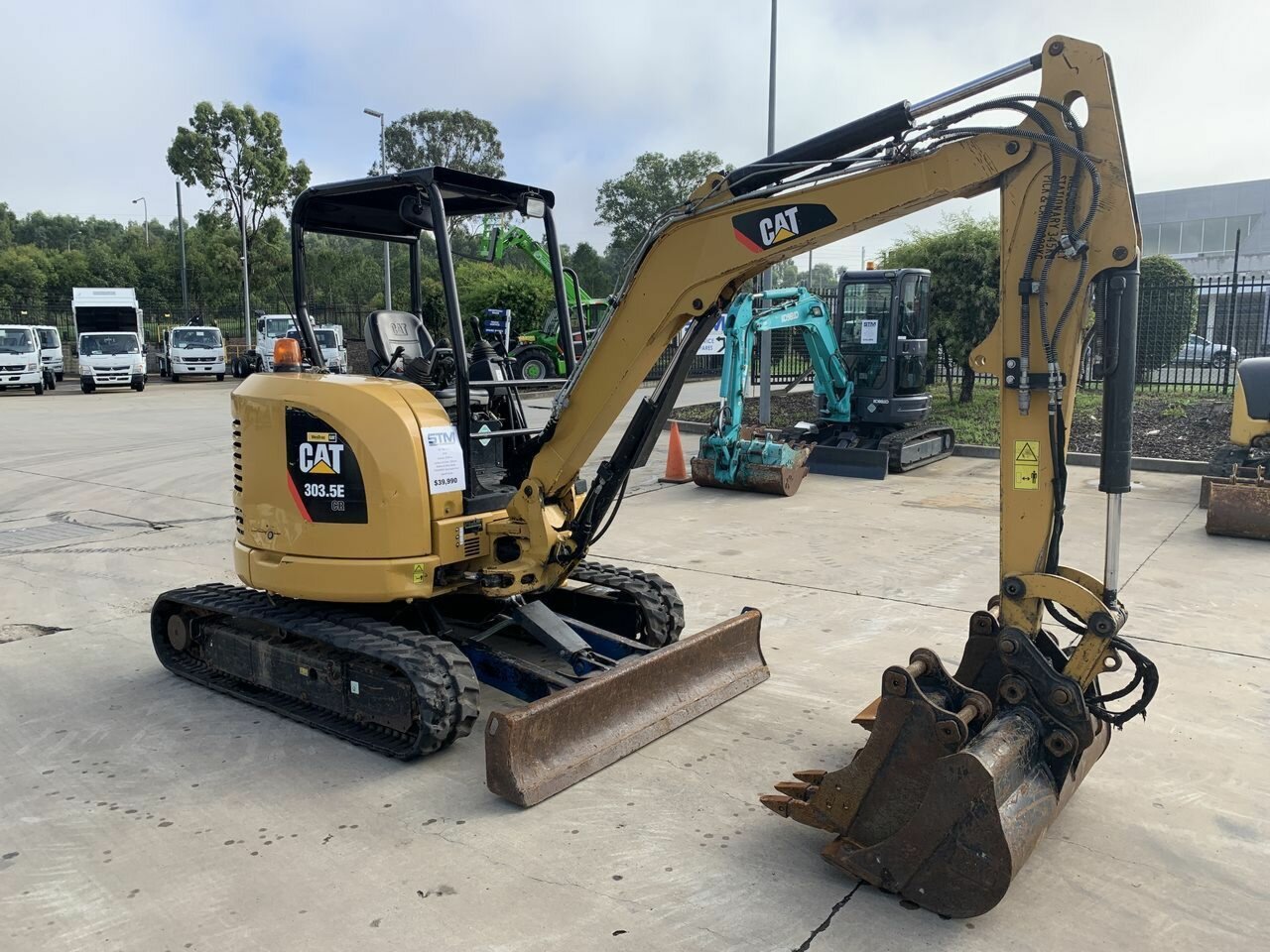 2014 CAT ECR 303.5E ECR 1D TRACK MOUNTED EXCAVATOR