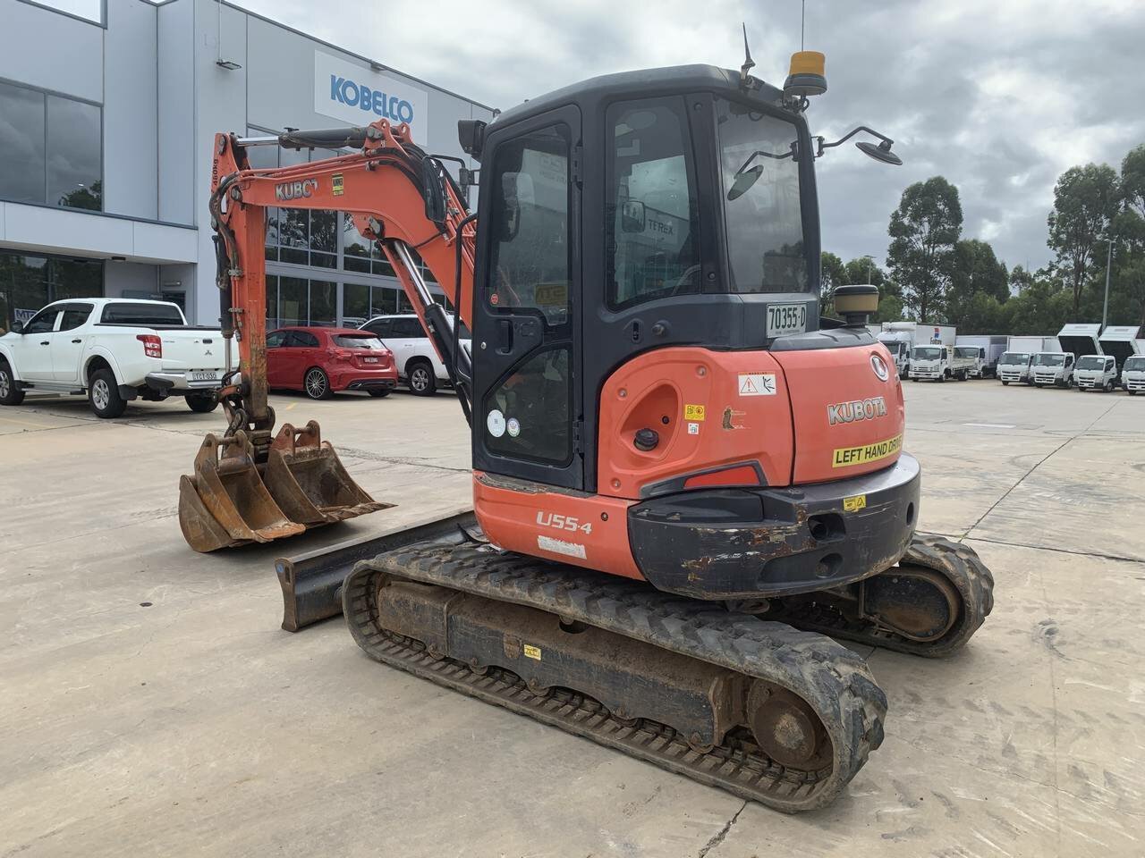 2012 KUBOTA U55-4 U55-4 1D TRACK MOUNTED EXCAVATOR