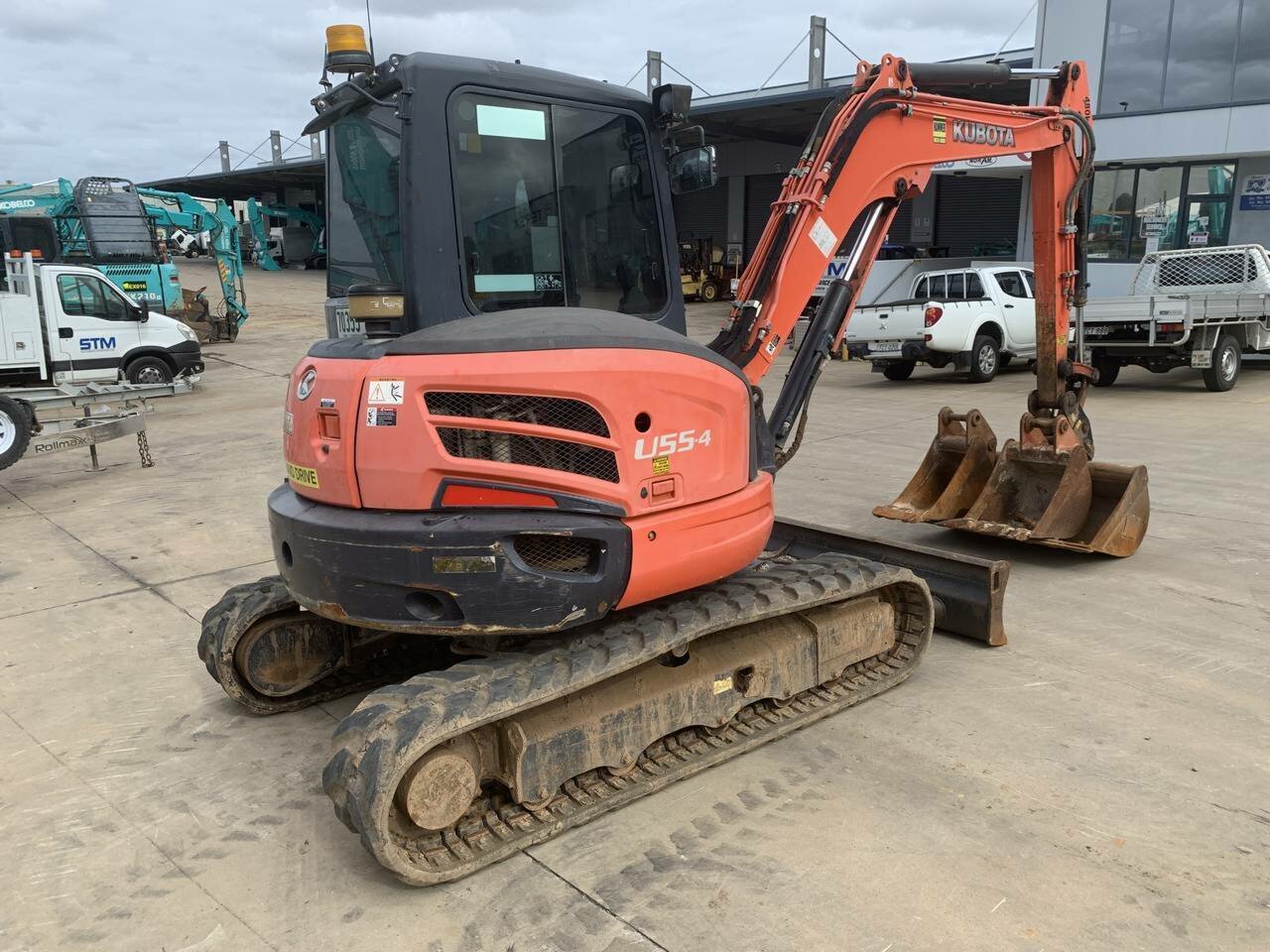 2012 KUBOTA U55-4 U55-4 1D TRACK MOUNTED EXCAVATOR