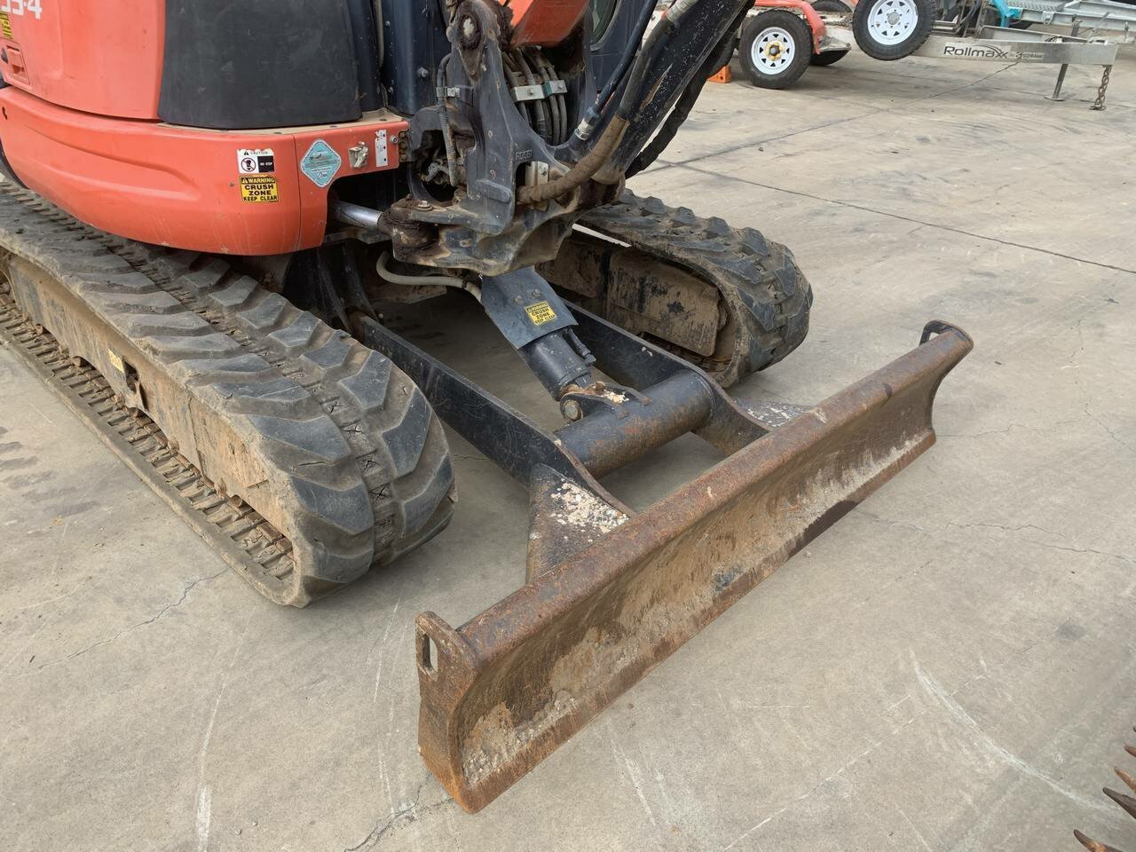 2012 KUBOTA U55-4 U55-4 1D TRACK MOUNTED EXCAVATOR